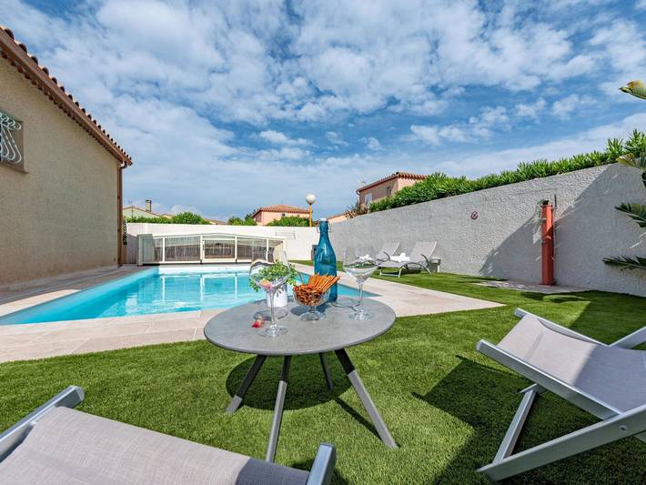 Location de vacances pour 6 personnes, avec jardin dans Plage du Village (Le Barcares) - 3