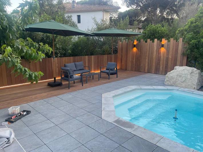 Villa für 8 Personen, mit Garten in Sainte-Maxime