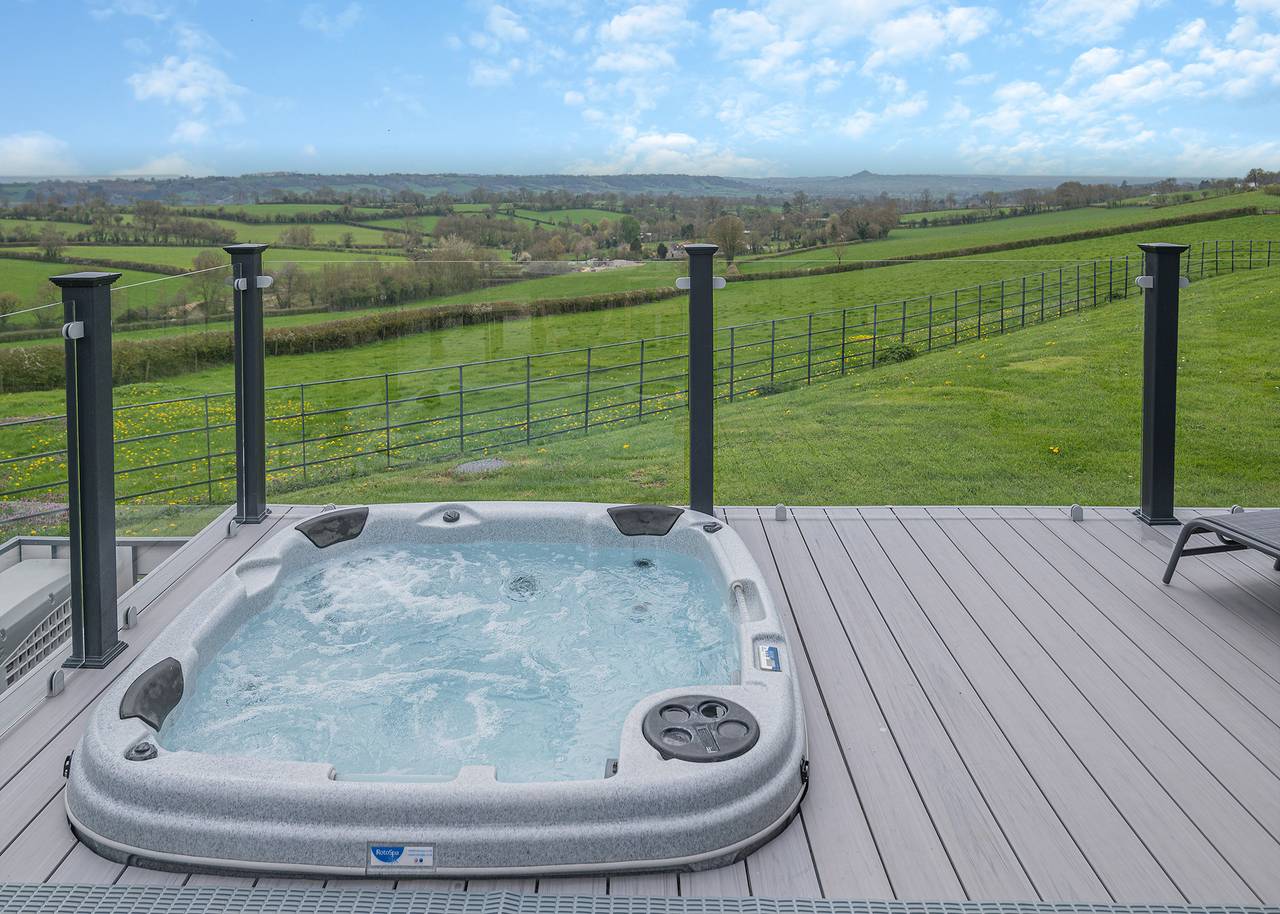 Ditcheat Hill View in Pilton, Somerset