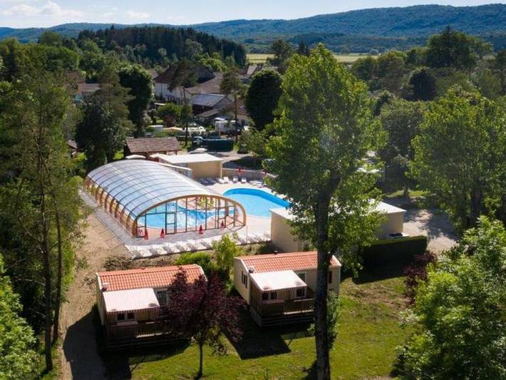 Camping des Pêcheurs - Mobilheim 6 personen - Family in Pont-de-Poitte, Französischer Jura