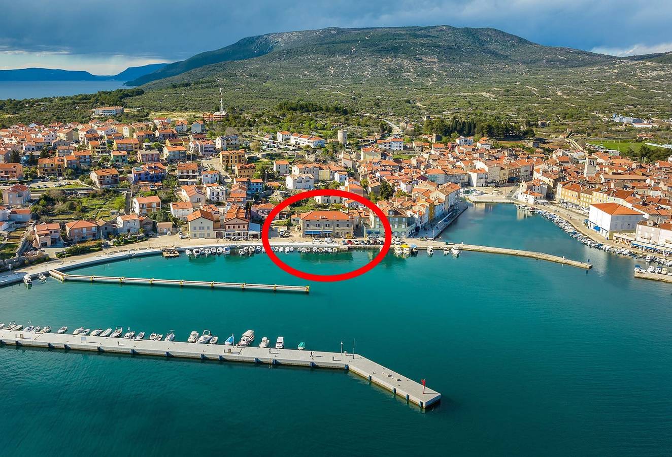Ganze Wohnung, Apartment Jahta Valentina (6+1) - Lungomare Cres in Cres Stadt, Cres