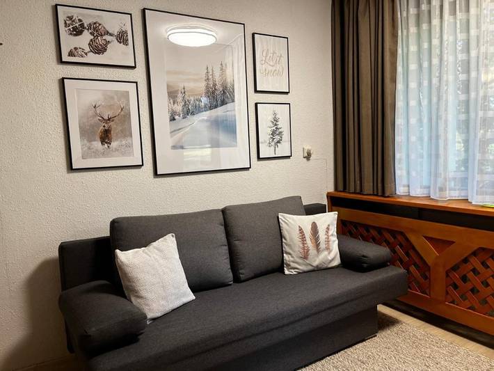 Ferienwohnung für 4 Personen, mit Balkon und Sauna sowie Ausblick - 1