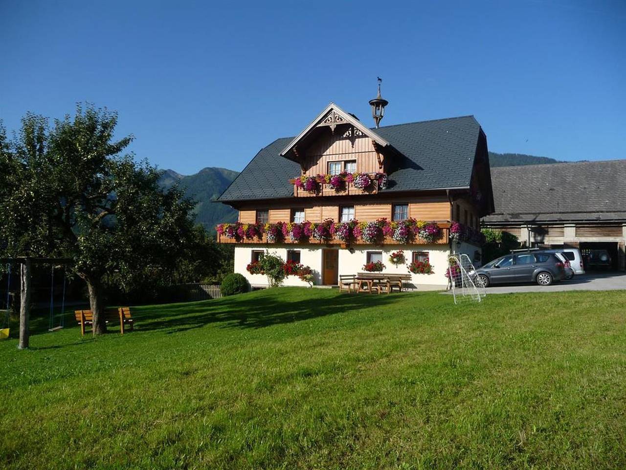 Ganze Ferienwohnung, Steinwenderhof - Appartement, 1 Schlafraum, 1x Dusche/Wc in Rohrmoos, Schladming-Dachstein