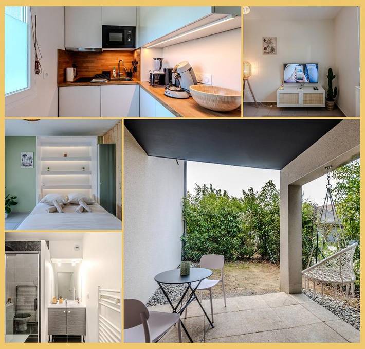 Gîte pour 2 personnes, avec terrasse à Vétraz-Monthoux - 3