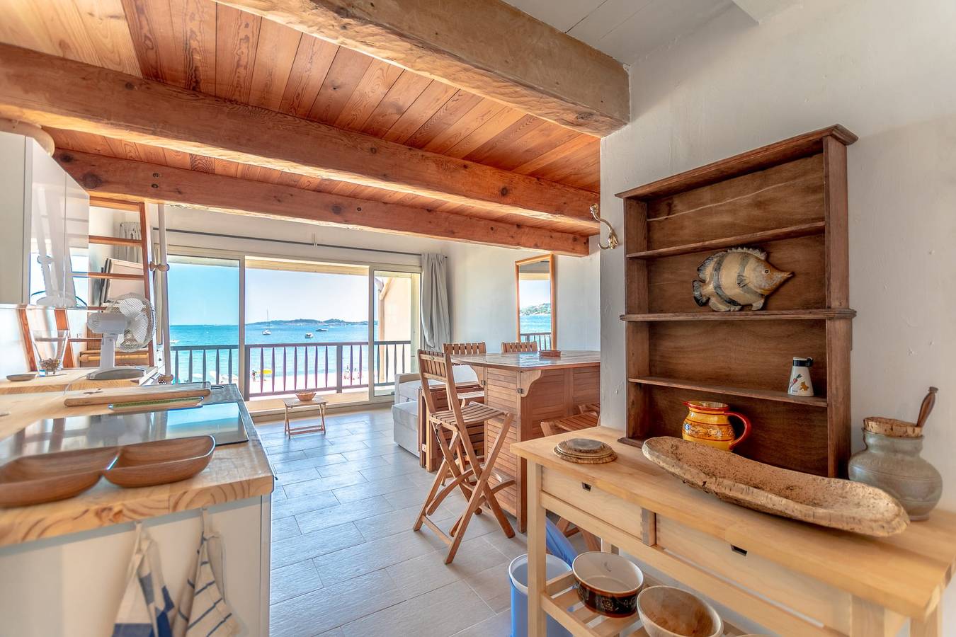 Geheel appartement, Vakantieappartement voor 4 personen met balkon in Port Grimaud, Grimaud