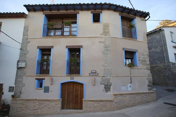 Maison de campagne pour 2 personnes, avec terrasse et vue dans Pozán de Vero