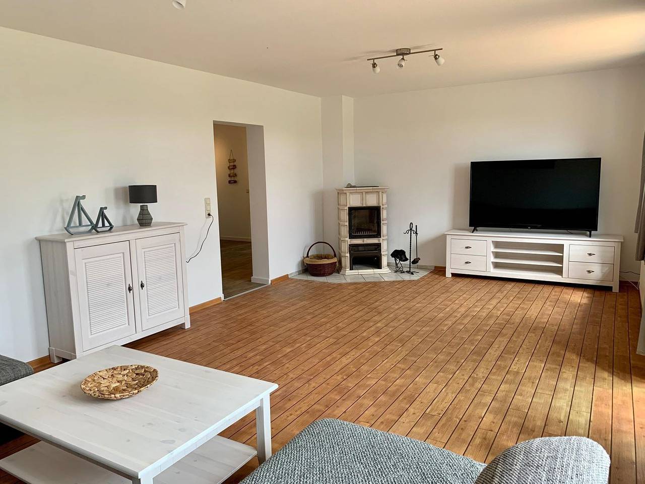 Ganze Wohnung, Sonnige Unterkunft Sundblick mit Garten, Terrasse und Kaminofen auf Fehmarn in Westfehmarn, Fehmarn