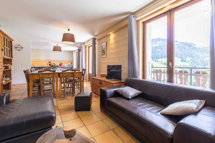 Gîte pour 12 personnes, avec terrasse à La Giettaz - 2
