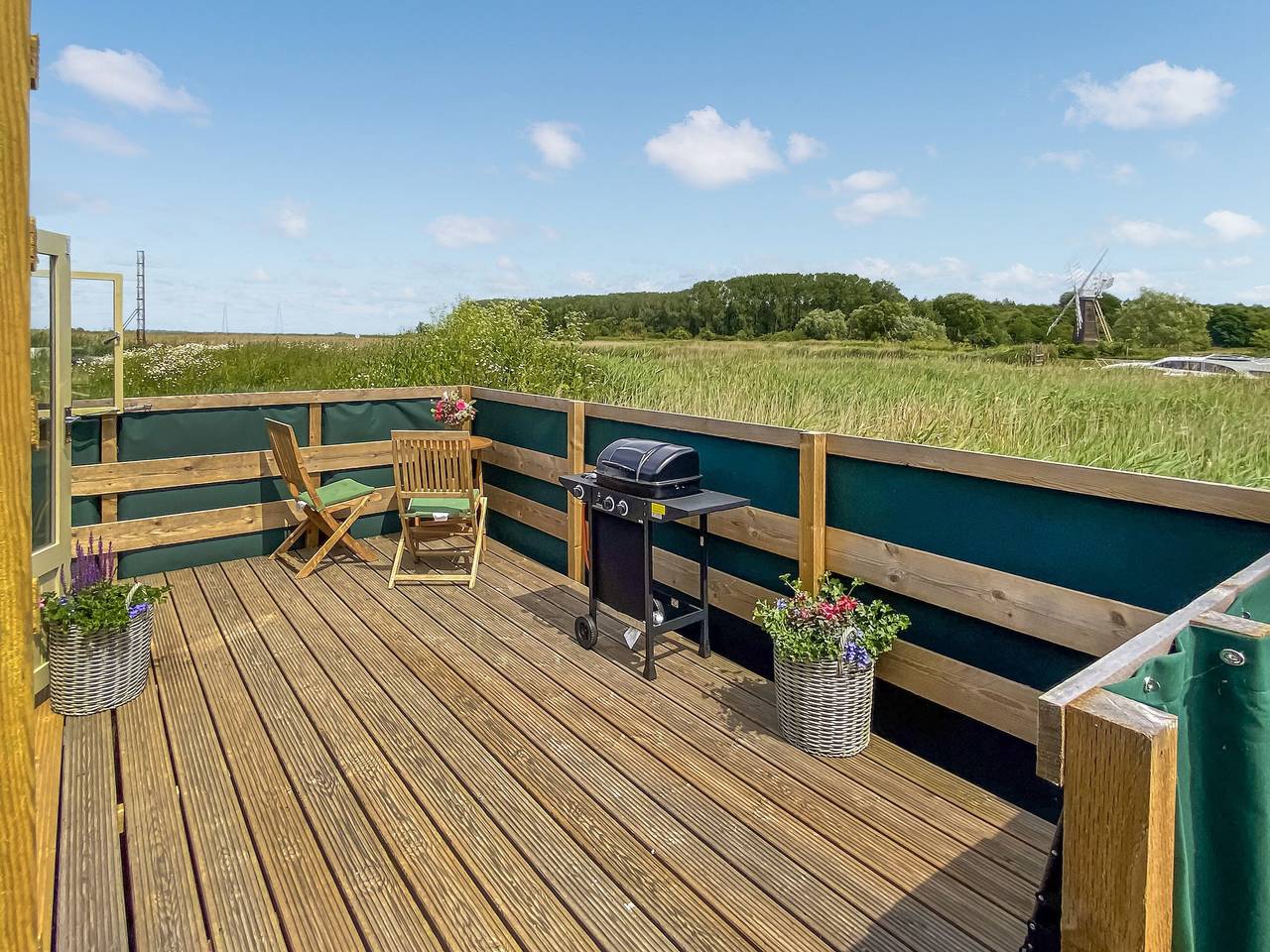 Reed View in Haddiscoe, The Broads