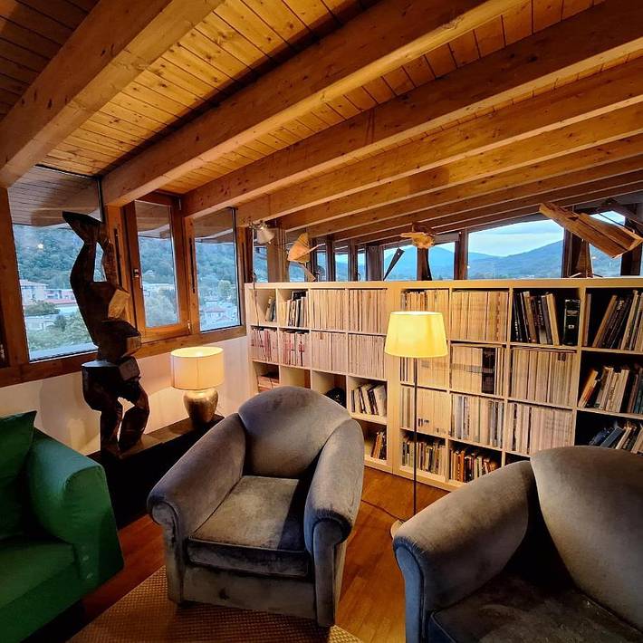 Gîte pour 3 personnes, avec vue et terrasse à Laveno-Mombello