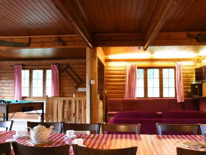 Chalet pour 18 personnes, avec sauna ainsi que terrasse et jardin, adapté aux familles en Belgique - 3