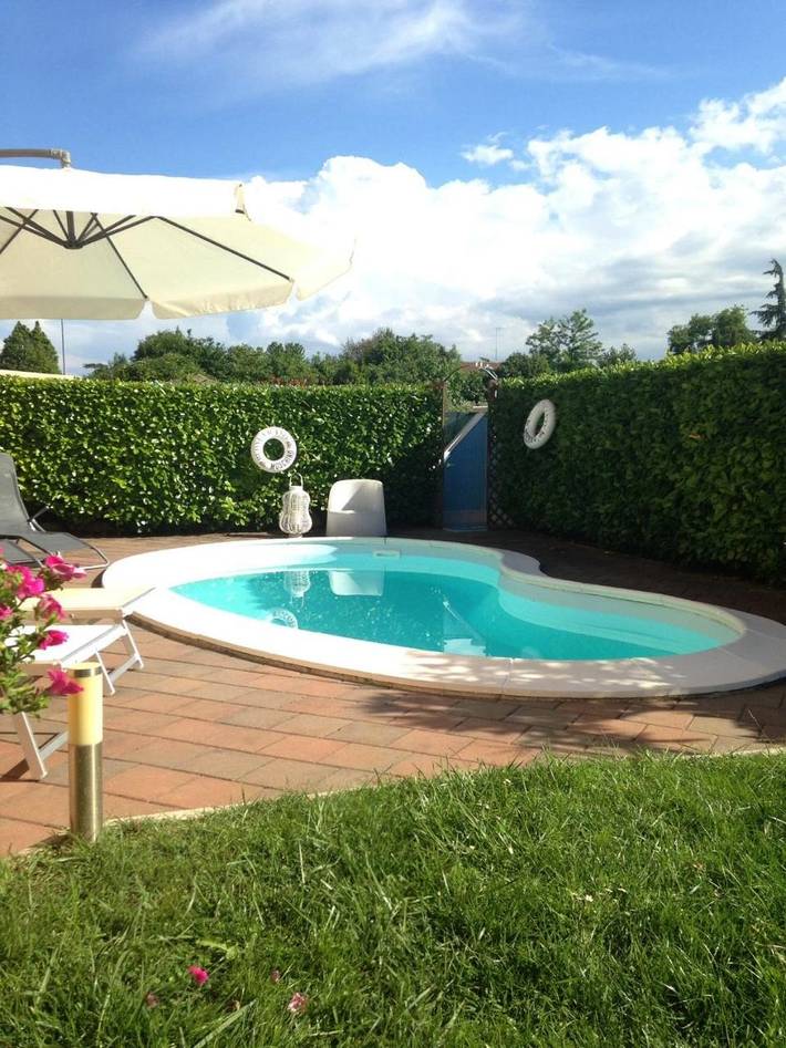 Appartamento per 4 persone, con Giardino e Piscina nonché Panorama a San Giovanni in Marignano