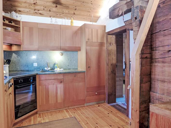 Ganze Wohnung, Zumoberhaus in Bürchen, Walliser Alpen