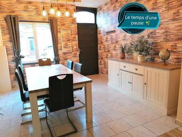 Gîte pour 6 personnes, avec jardin à Lillers