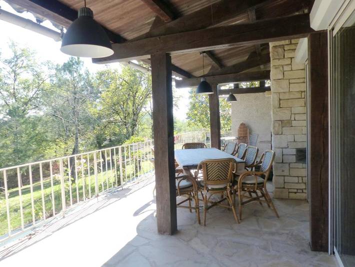 Location de vacances pour 10 personnes, avec jardin et vue, animaux acceptés à Brignac-la-Plaine - 4