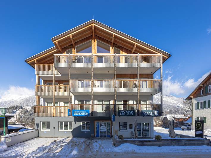 Ferienwohnung für 4 Personen, mit Balkon und Sauna in Haus
