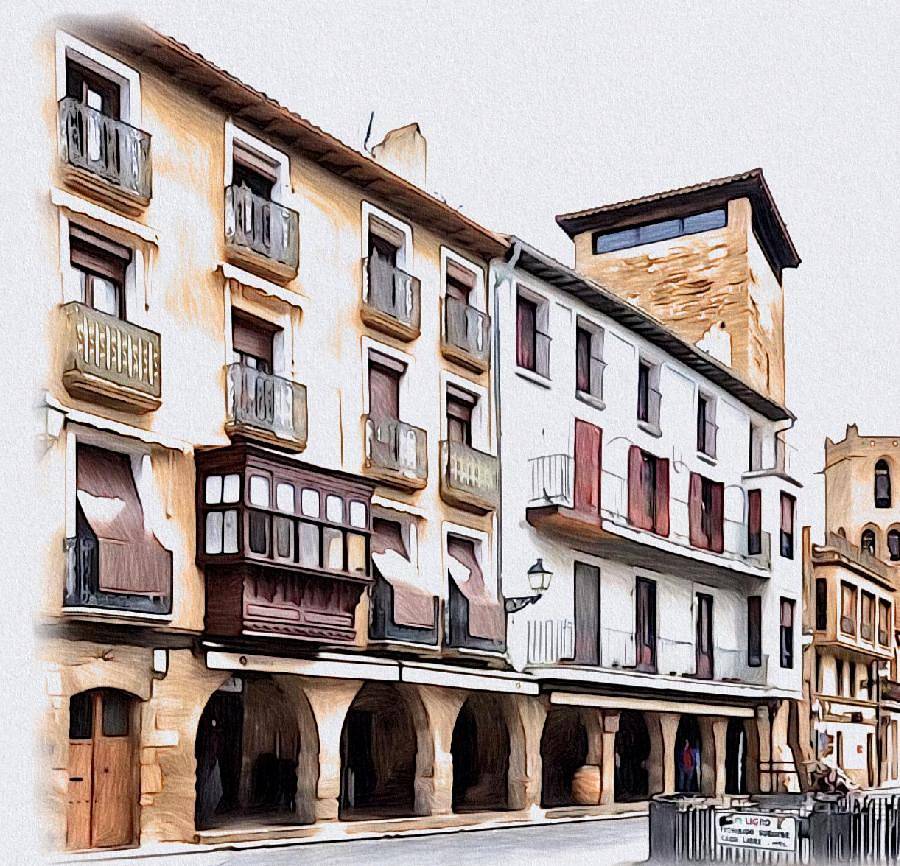 Apartamento entero, Apartamento El mirador de Olite in Olite, Provincia de Navarra