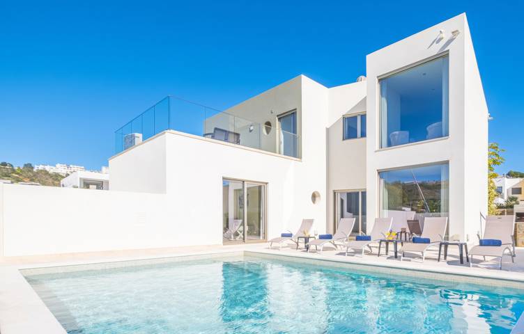 Ferienhaus für 10 Personen, mit Balkon und Terrasse sowie Garten in Albufeira - 4