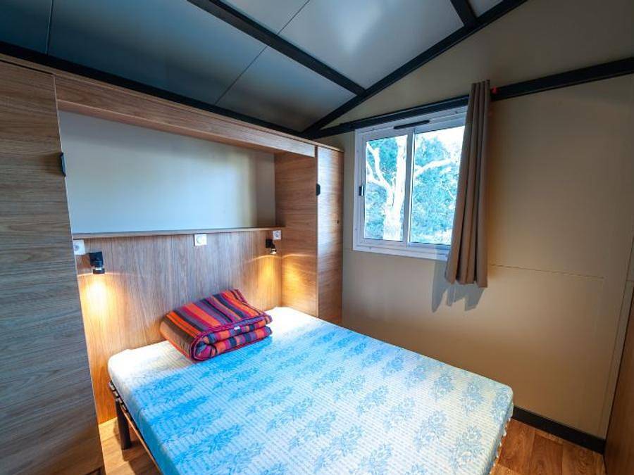 Camping La Maïre - Chalet 2 personas - Cocoon 2 personas 1 habitación 22m² (22m²) in Sérignan, Costa mediterránea (Francia)