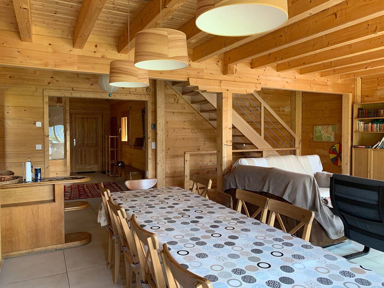 Chalet moderno 4 hab, 10 pers, terraza sur, vista montaña, cerca de Pra Loup in Pra-Loup, Uvernet-Fours