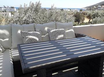Gîte pour 5 personnes, avec jardin et vue dans Platis Gialos Sifnos