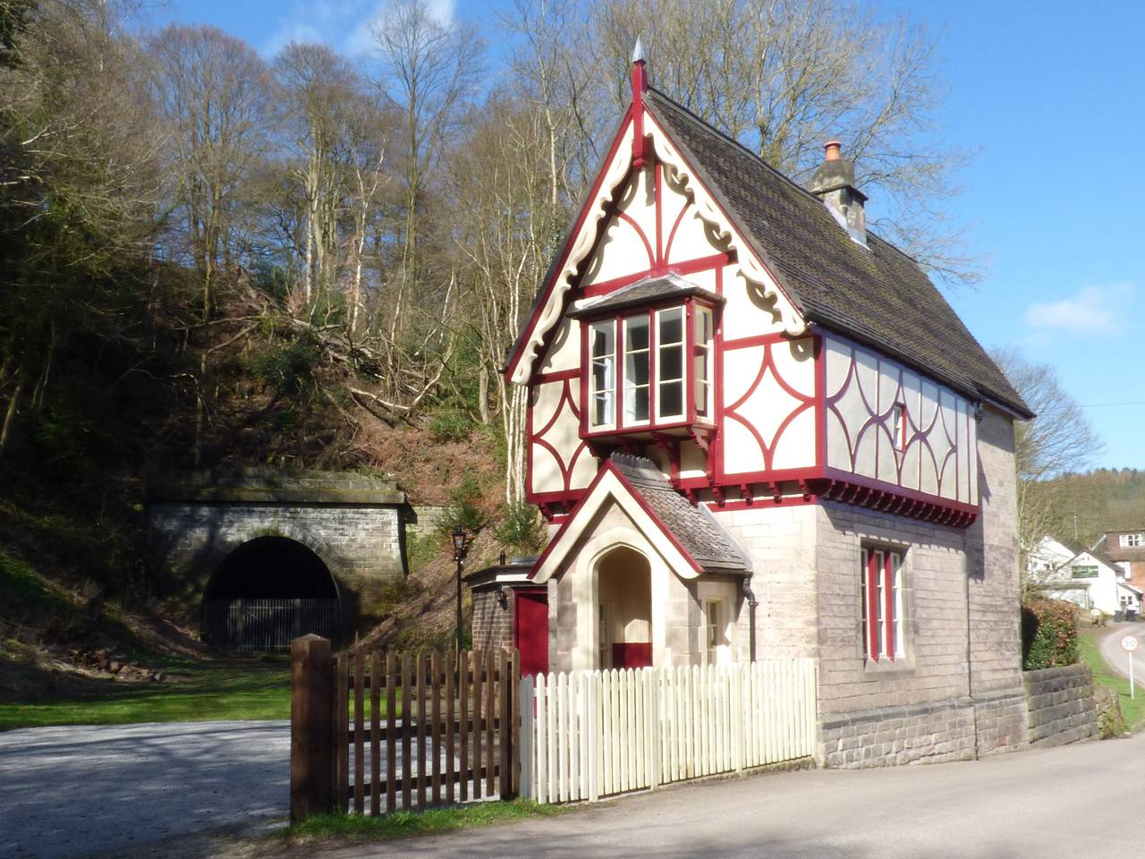 The Gate House in Alton Towers, Staffordshire