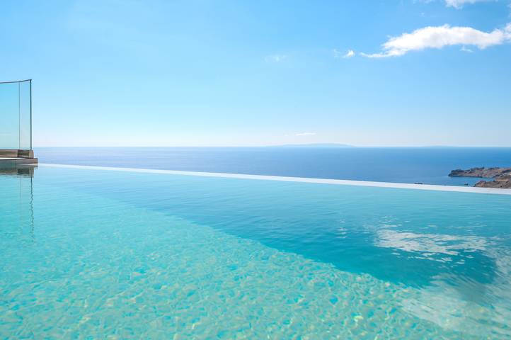 Ferienhaus für 10 Personen, mit Garten und Meerblick sowie Pool in Europa - 4