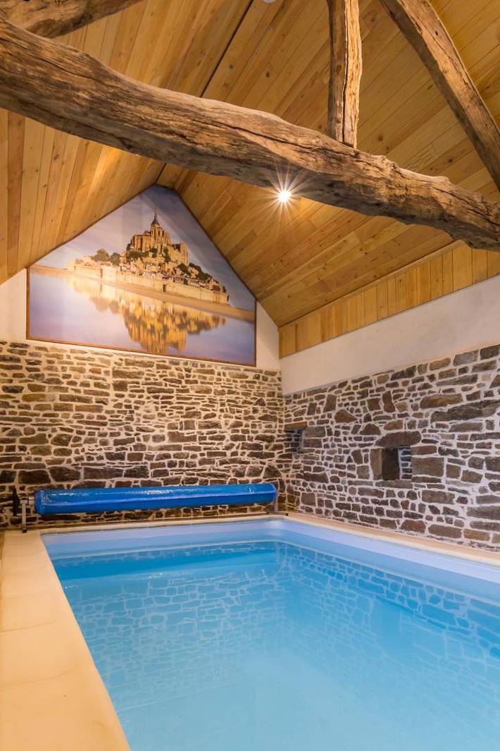 Gîte für 8 Personen, mit Terrasse und Garten sowie Pool in der Normandie - 4