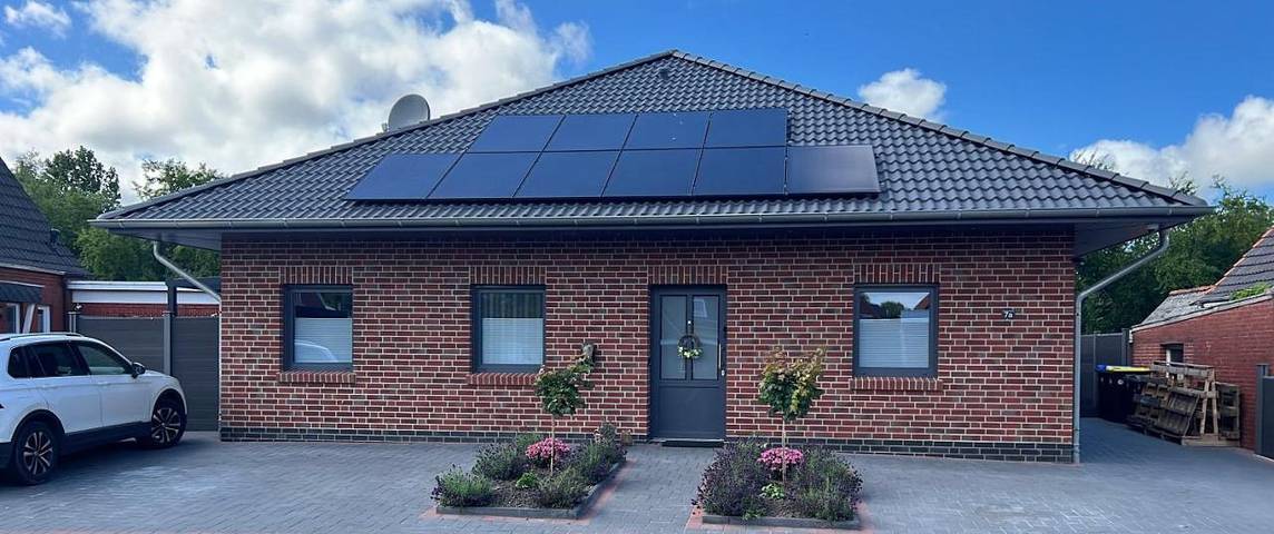Ferienhaus für 4 Personen, mit Terrasse in Pewsum