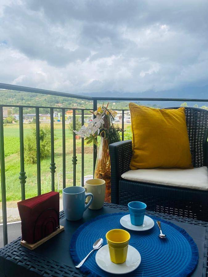 Gîte pour 4 personnes, avec Balcon et Vue à Atina