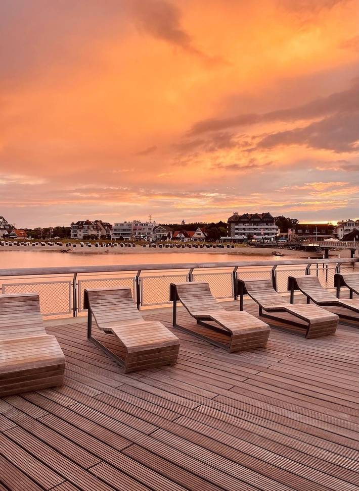 Ferienwohnung für 4 Personen, mit Balkon und Ausblick in Scharbeutz