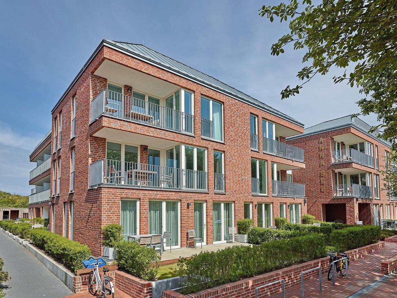 Ganze Ferienwohnung, Apartmentvilla Anna See - Schönes Apartment mit sonniger Terrasse, Sauna im Haus - nur 300 m zum Strand! in Langeoog