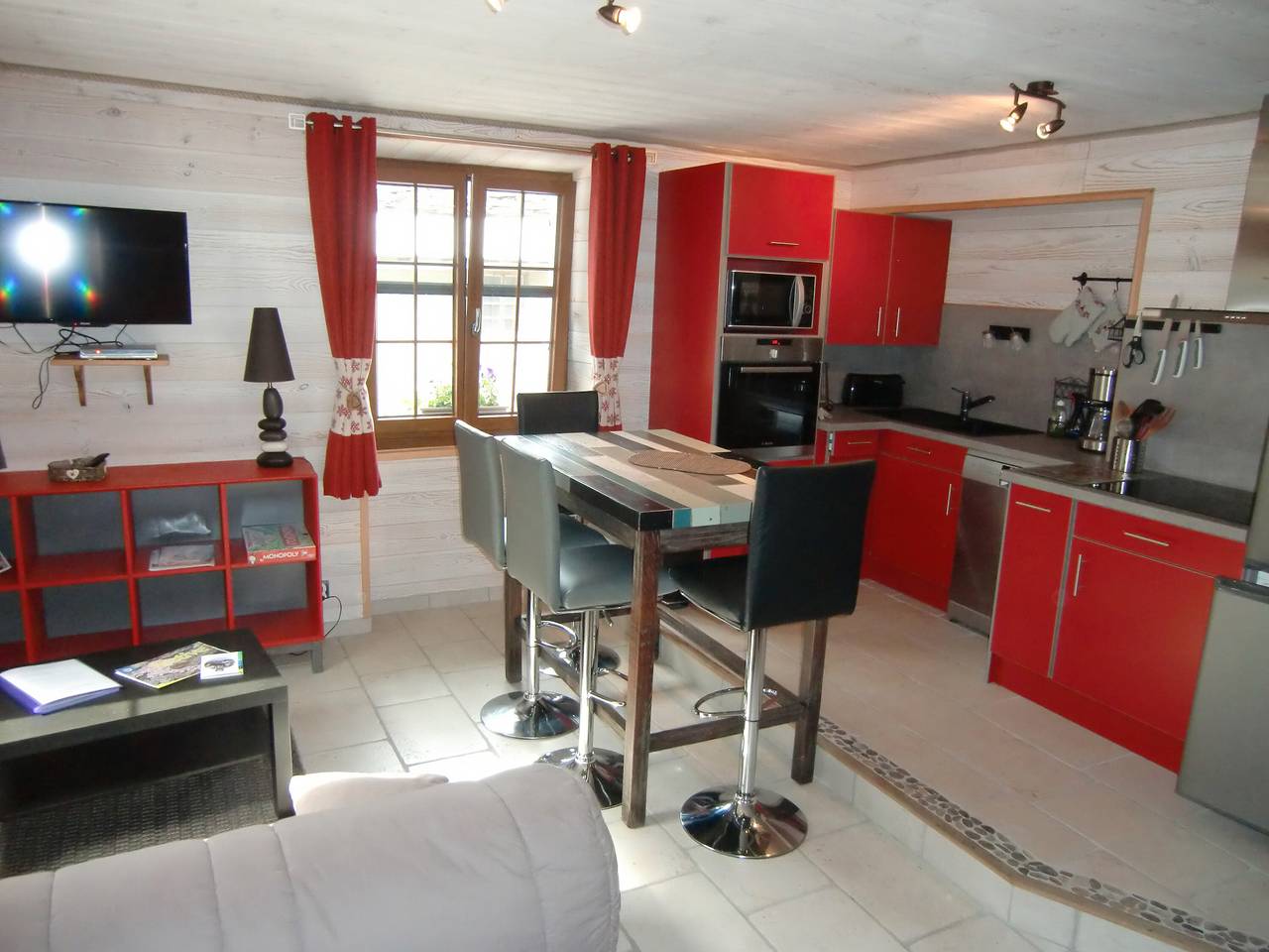Geheel appartement, Appartement 'Gîte Val-cenis
La Gelinotte Gezellig' met Wi-Fi in Termignon, Saint-Jean-de-Maurienne regio