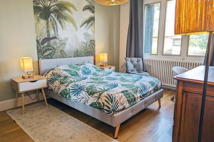 Location de vacances pour 4 personnes, avec Balcon et Jardin à Brignais