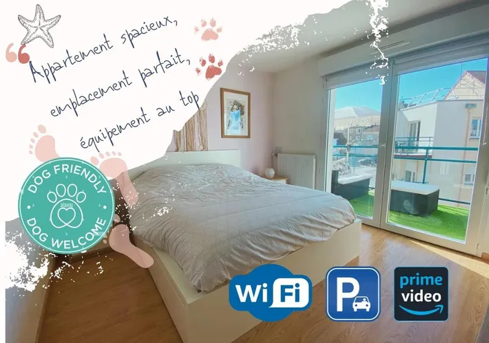 Apartamento de vacaciones para 6 personas, con terraza y vistas - 1