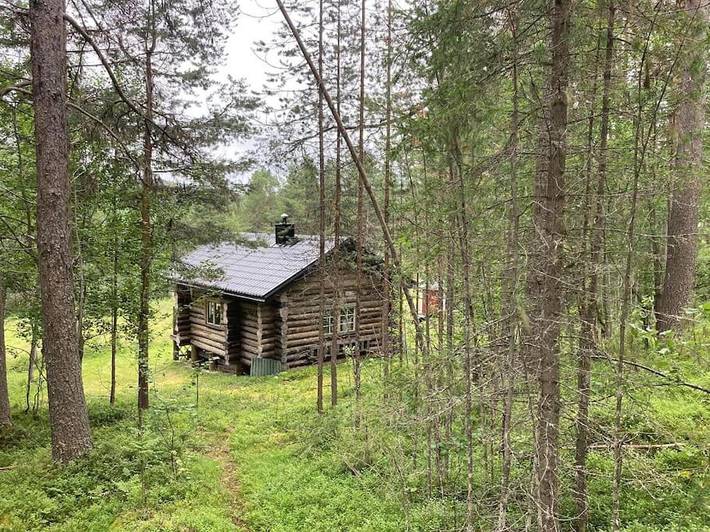 Chalet für 5 Personen, mit Seeblick und Ausblick sowie Balkon und Garten in Lappland (Schweden) - 4