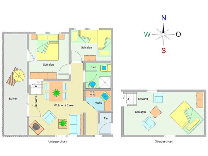 Bungalow für 5 Personen, mit Garten in Kühlungsborn - 3