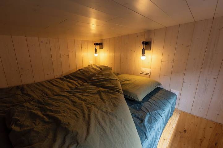 Blockhütte für 2 Personen, mit Terrasse und Garten, mit Haustier in Grand Est - 2