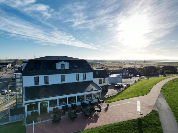 Strandhotel Dagebüll - Doppelzimmer in Dagebüll, Nordfriesland