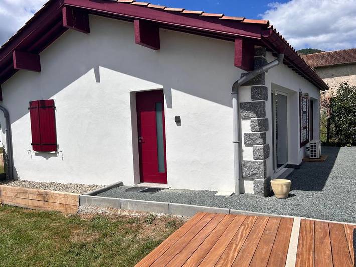 Appartement de vacances pour 4 personnes, avec jardin et terrasse