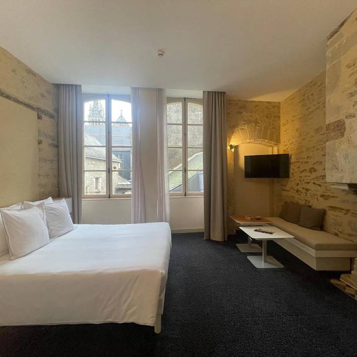Chambre d’hôte pour 2 personnes, avec Terrasse ainsi que Jardin et Vue à Vannes