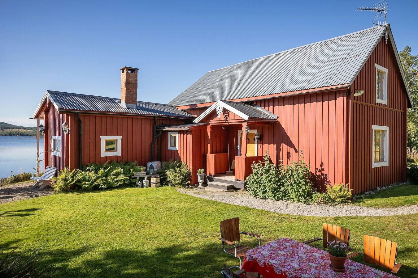 Ländliches Ferienhaus mit Panoramablick auf den Hansa-See in Hudiksvall, Hälsingland