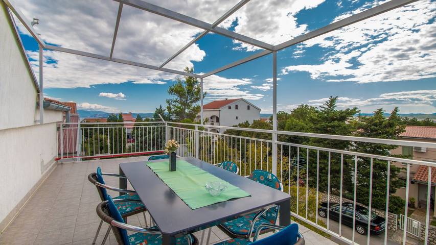 Appartamento per 10 persone, con terrazza in Croazia