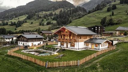 Ferienhaus für 10 Personen, mit Sauna und Garten im Salzburger Land