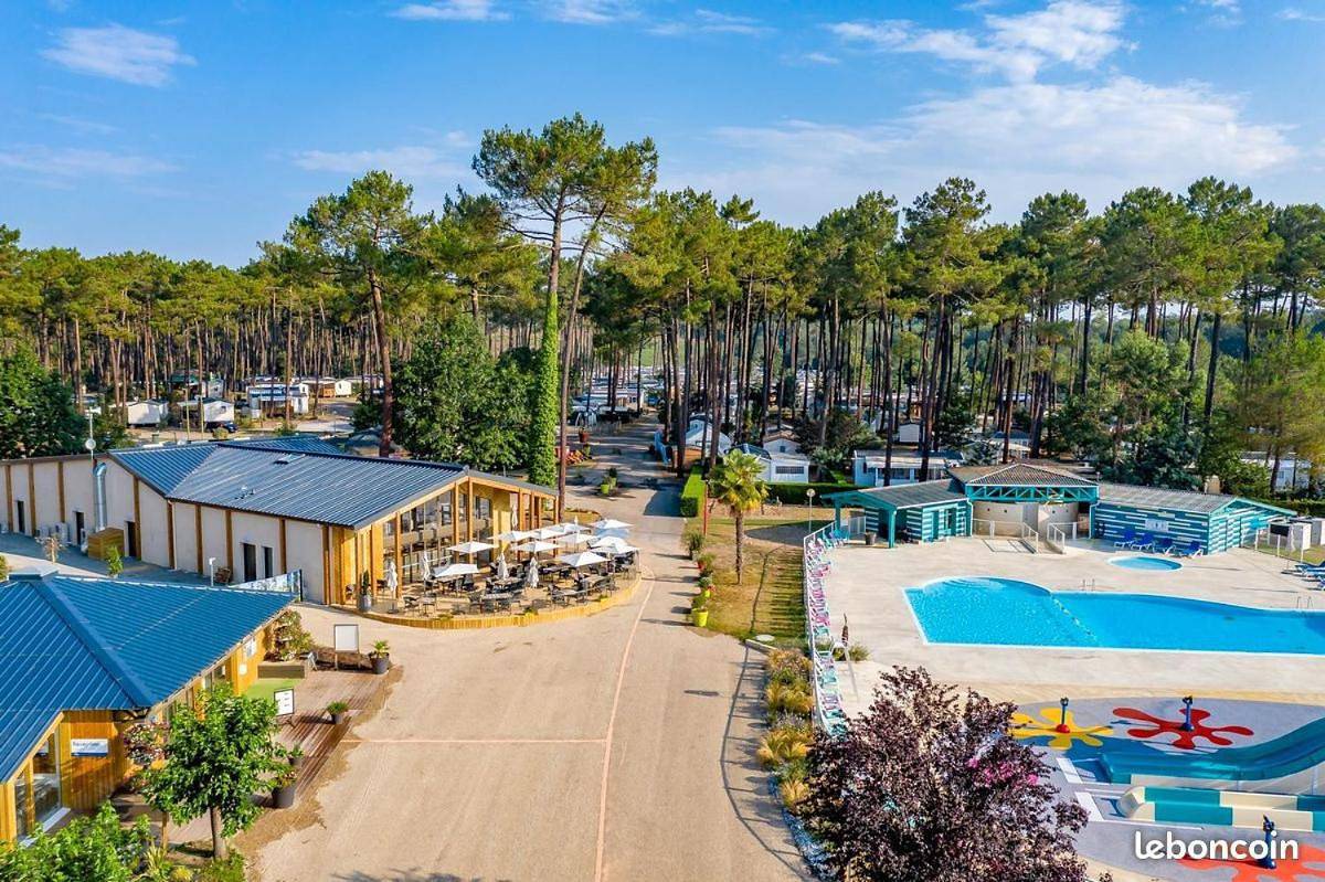 Mobilhome Côte Landaise Les Dunes de Contis 4 in Saint-Julien-en-Born, Côte d’Argent