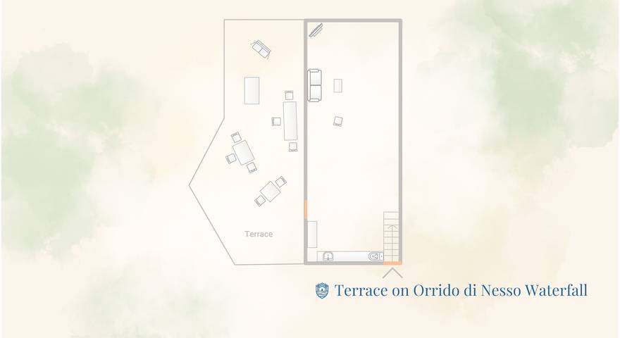 Gîte pour 6 personnes, avec vue sur le lac et terrasse dans Nesso - 3