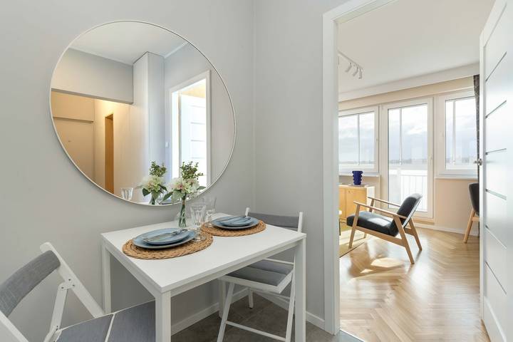 Ganze Wohnung, Family Apartment with 3 Bedrooms | Balcony | Close to Ergo Arena in Glettkau, Danzig