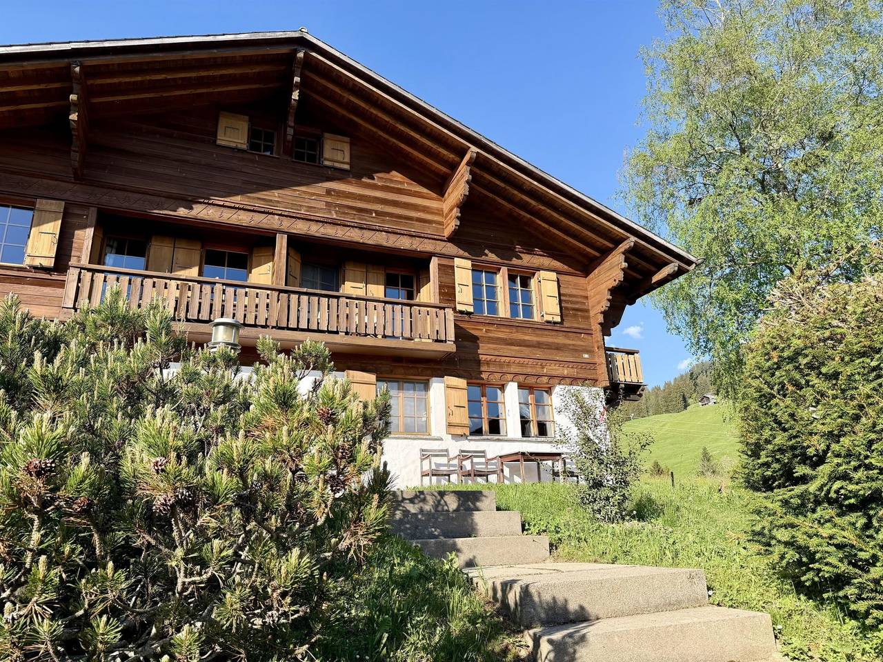 Ganze Wohnung, Hivernants Le Rez in Saanenmöser, Saanen