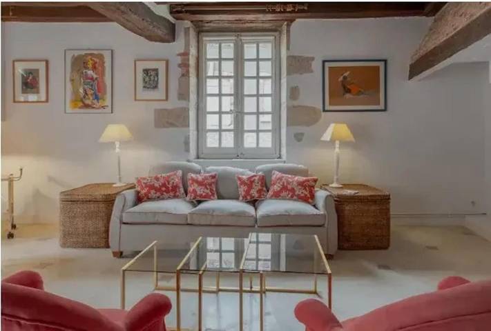 Location de vacances pour 4 personnes, avec terrasse et jardin à Cellettes - 4