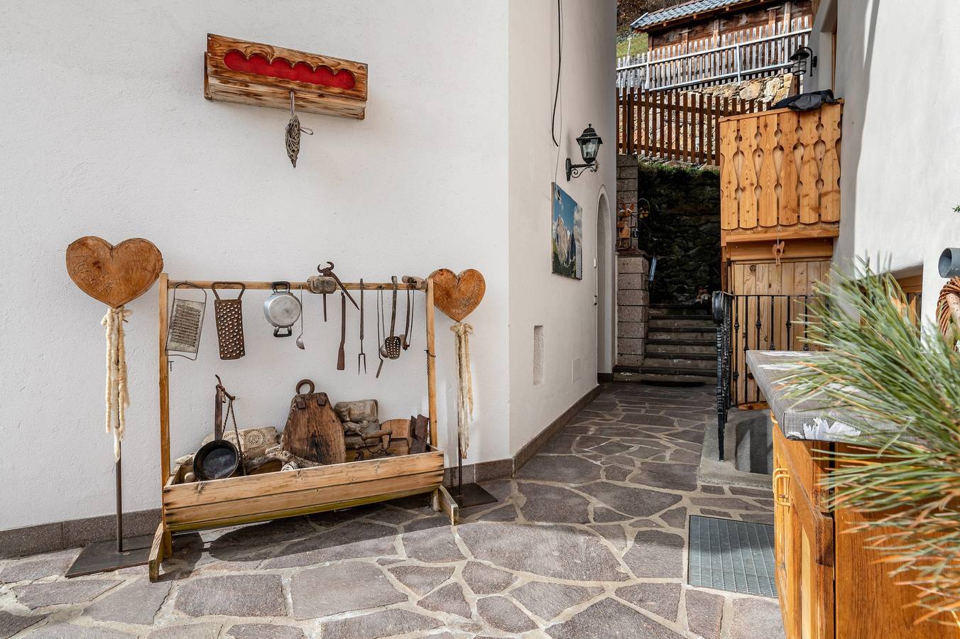 Ganze Wohnung, Ferienwohnung 'Malsötscherhof C' mit Bergblick, Balkon und Wi-Fi in Gravetsch, Villanders